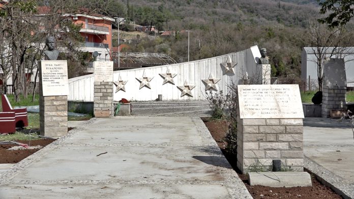 Spomen park u Sutorini, mart 2026