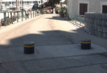 Систем потапајућих стубића на шеталишту од Топле до Мељина данас почео да ради